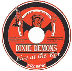 Dixie Demons 'Live At The Rex' CD Cover