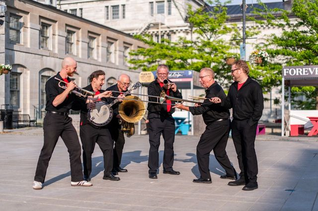 The Dixie Demons performing live on stage